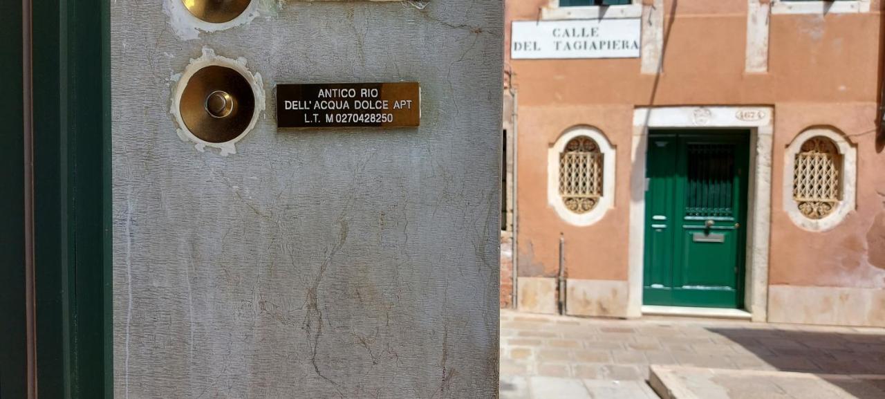 Antico Rio Acqua Dolce Apartment Venecia Exterior foto